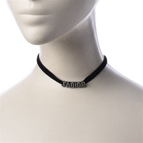 dior neck choker